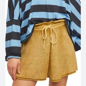Free People Summertime Blue shorts